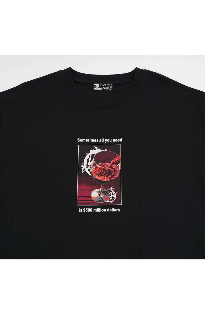 VERYRARE Red Wine Tee, Alternate, color, Black