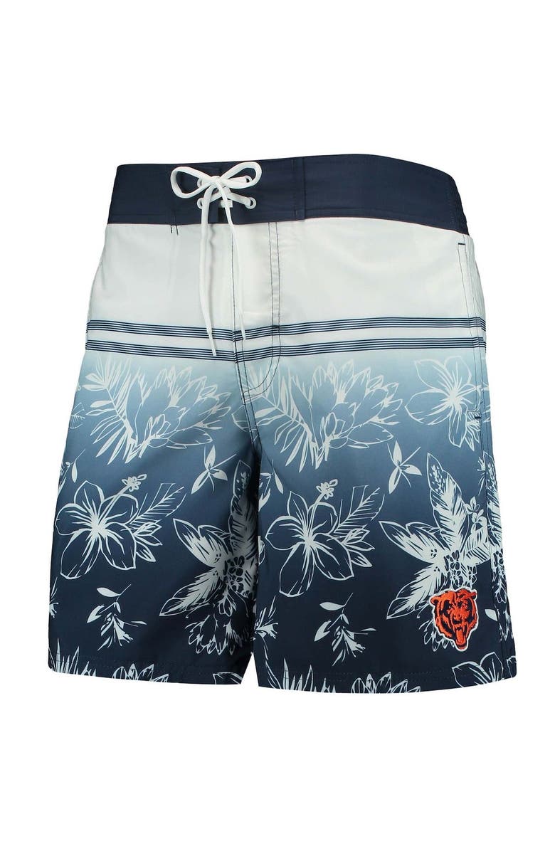 G-III SPORTS BY CARL BANKS Men's G-III Sports by Carl Banks Navy Chicago Bears Island Volley Swim Shorts, Alternate, color, 