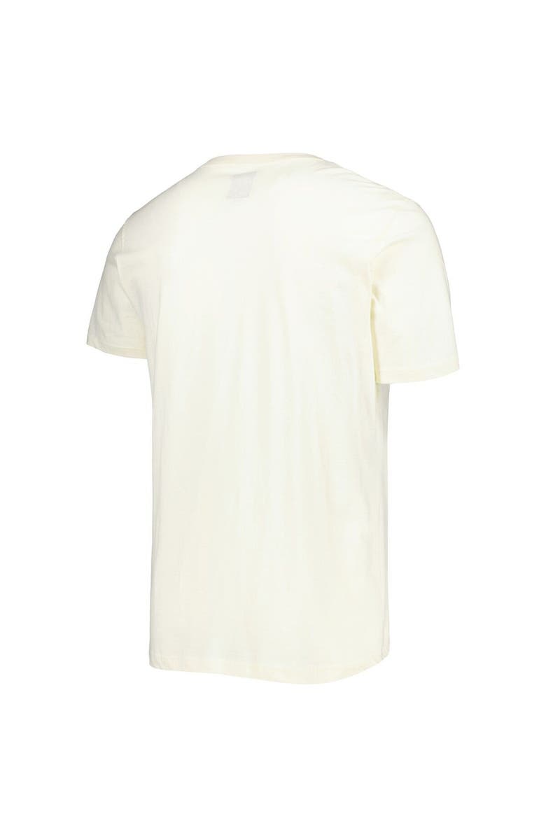 New Era Men's New Era Cream Los Angeles Rams Sideline Chrome T-Shirt, Alternate, color, Cream