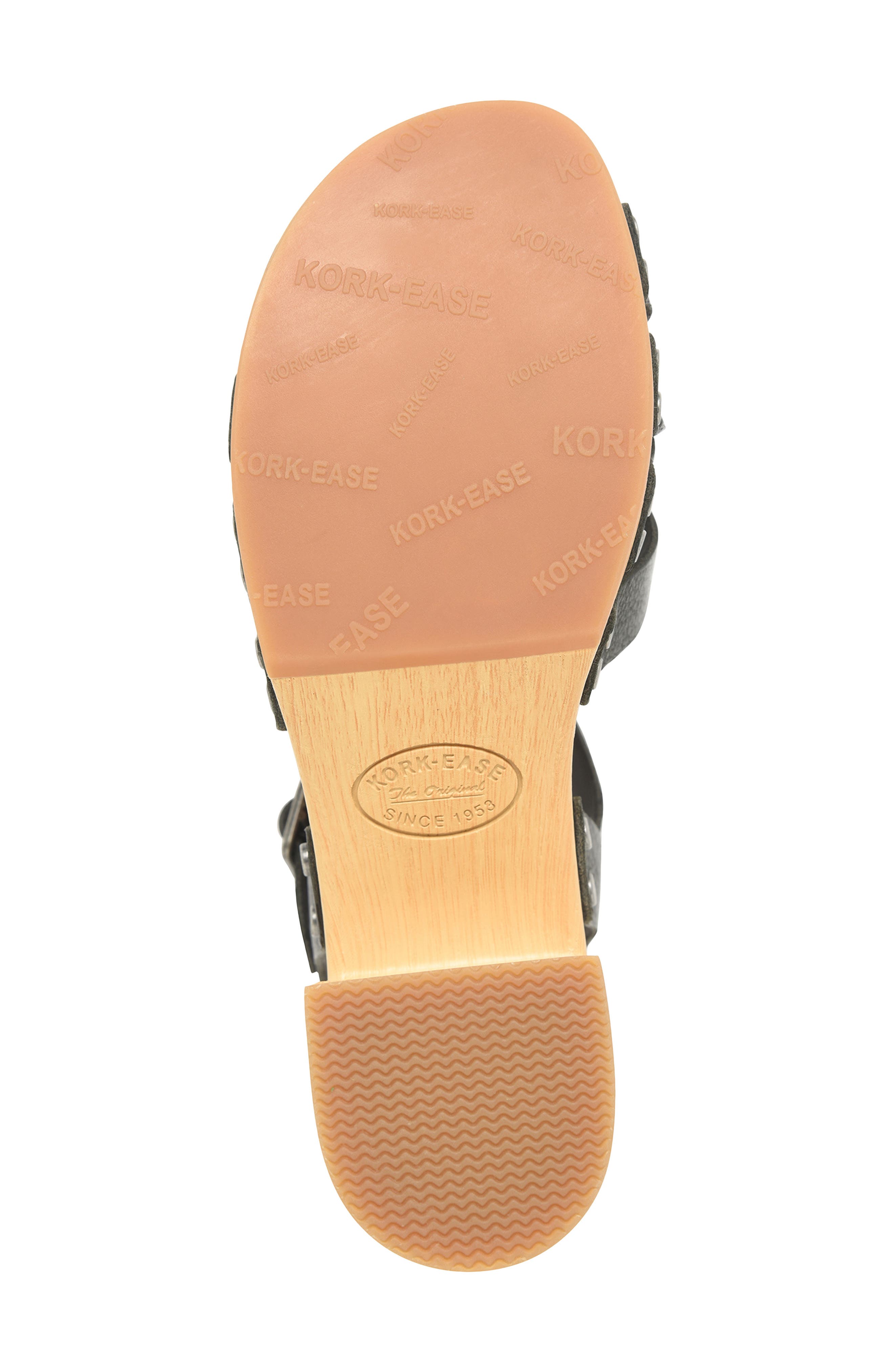 Kork-Ease<sup>®</sup> Ester Platform Sandal, Alternate, color, Black Leather