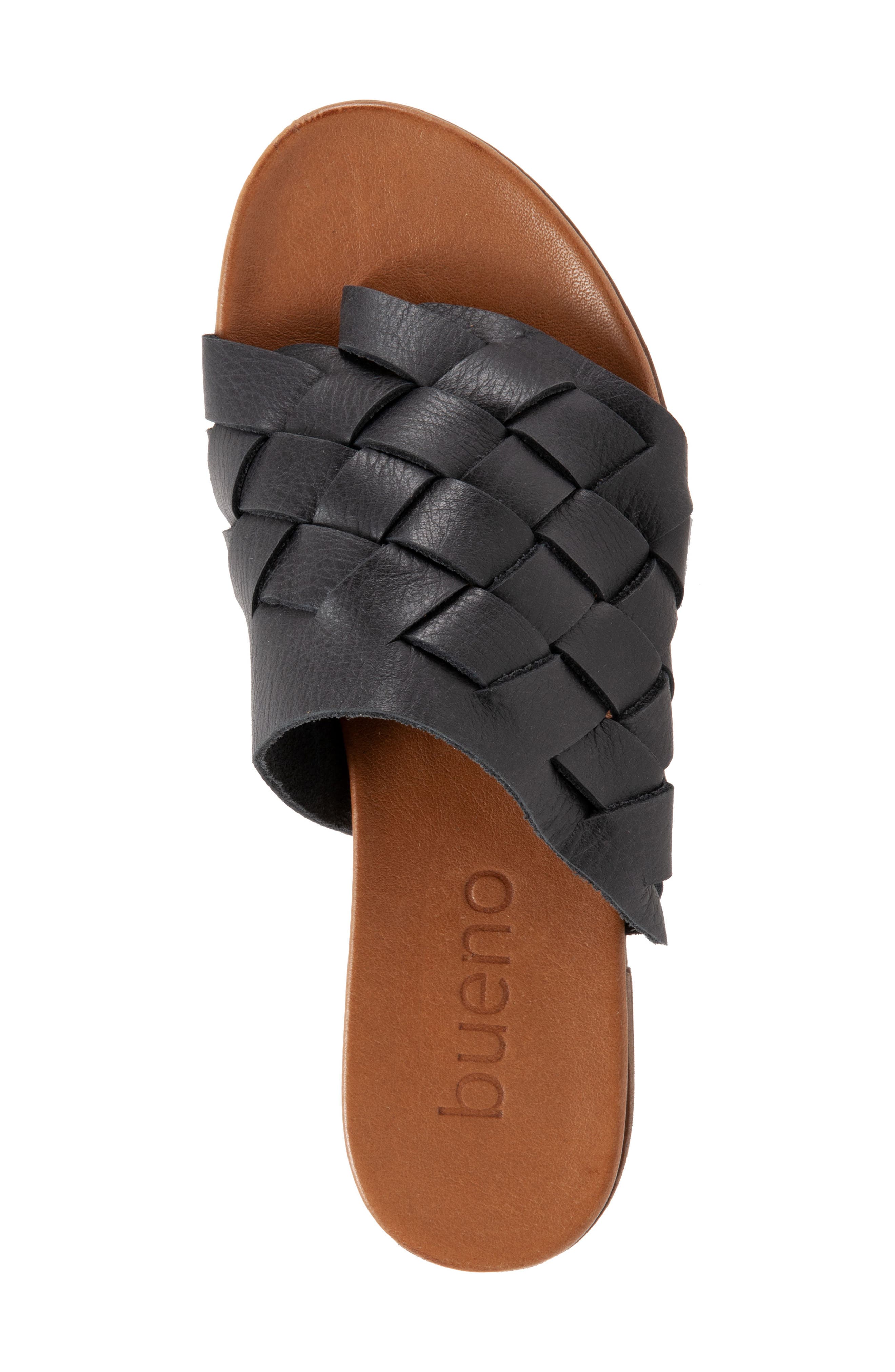 Bueno Tory Woven Slide Sandal, Alternate, color, 