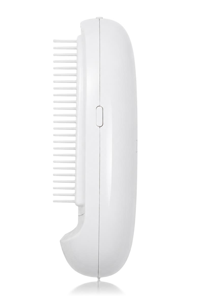 Detangling Massage Brush with Negative Ion Technology, Alternate, color, White