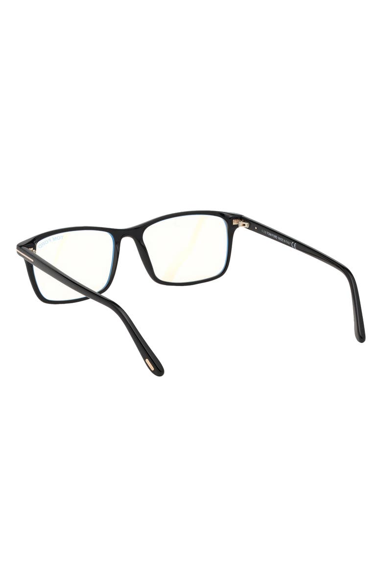 TOM FORD 54mm Blue Light Blocking Glasses, Alternate, color, 