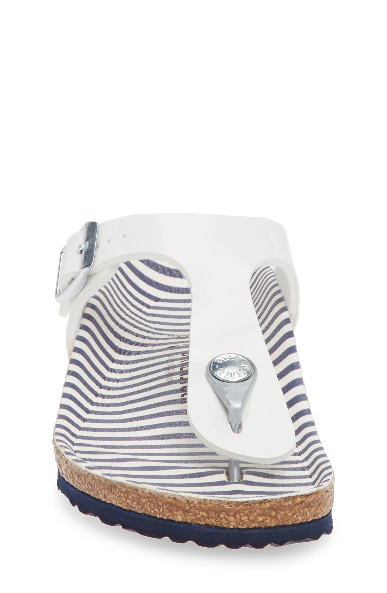 Birkenstock Gizeh Nautical Sandal, Alternate, color, 