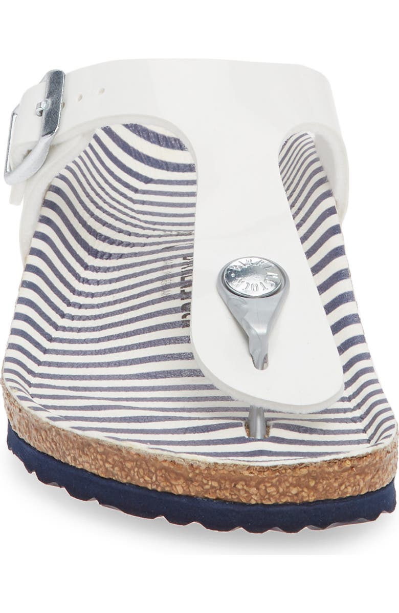 Birkenstock Gizeh Nautical Sandal, Alternate, color,