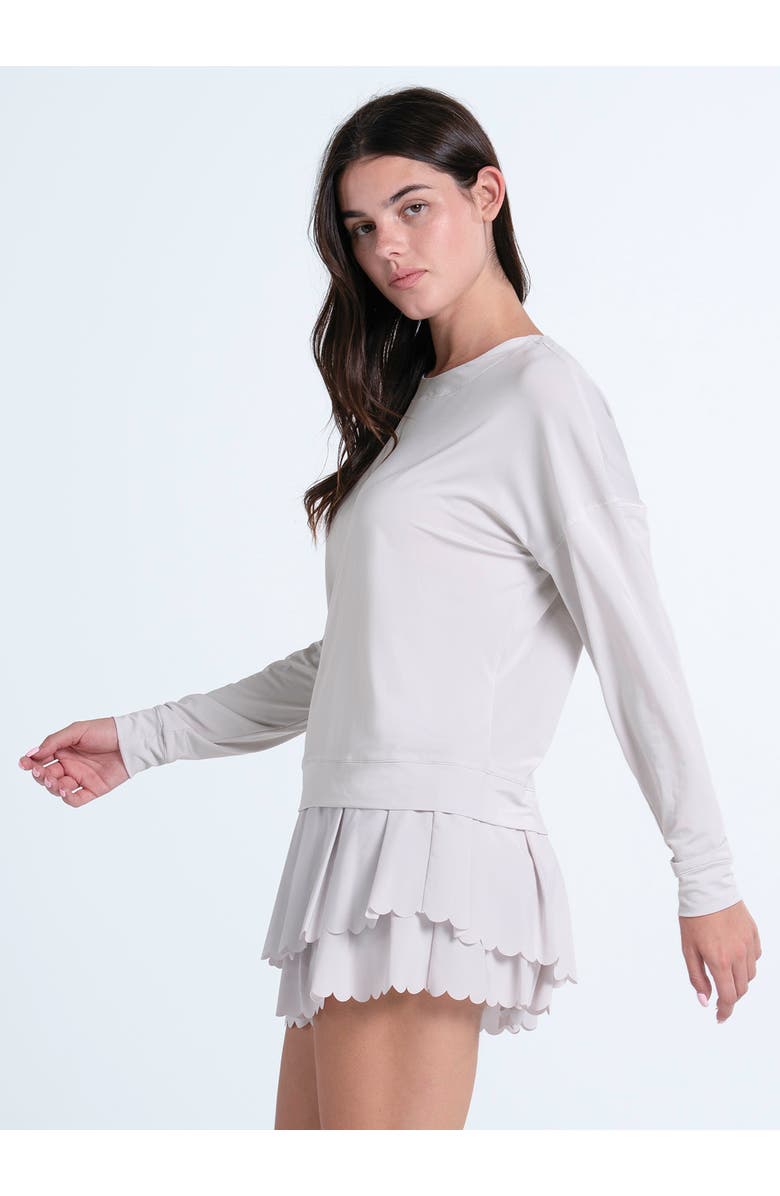 Lucky in Love Hype Long Sleeve Top, Alternate, color, Birch