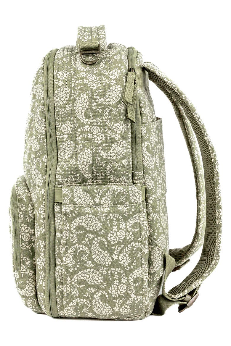 x Sazan Hendrix Classic Diaper Backpack, Alternate, color, PAISLEY FLORAL