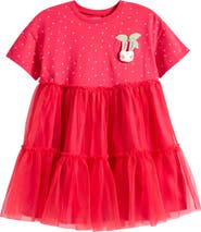 NEXT Kids' Dot Bunny Tulle Dress