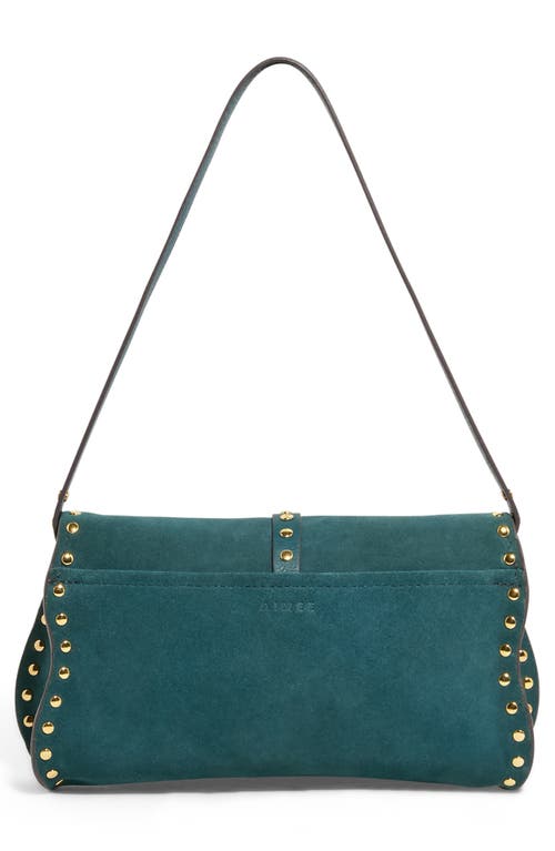 Aimee Armour Leather Baguette Shoulder Bag