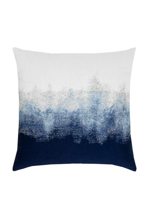 Artful Ombre Indoor & Outdoor Woven Accent Pillow