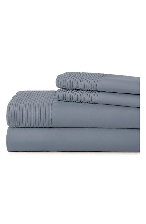 Premium Collection Pleated Extra Deep Pocket Sheet Set