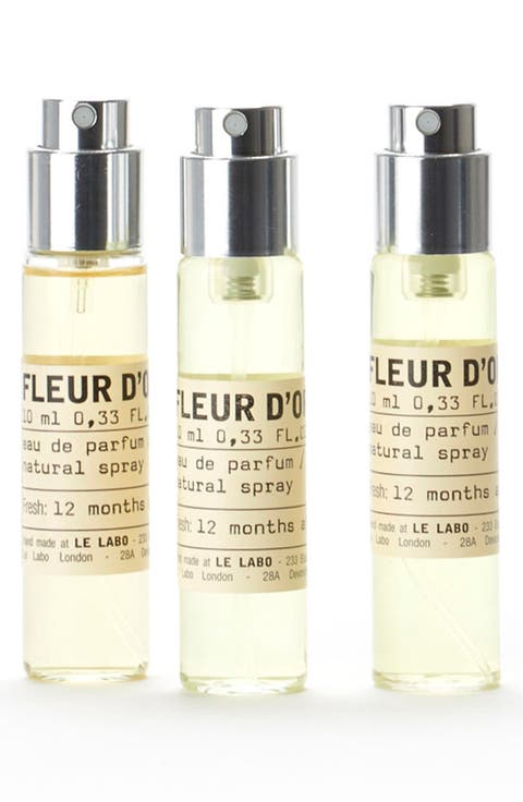 Fleur d'Oranger 27 Eau de Parfum Travel Tube Refill Trio