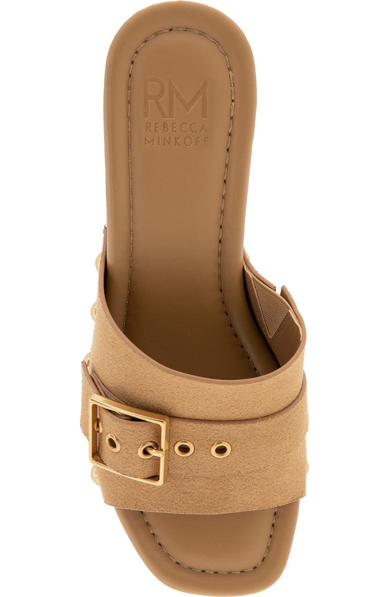 Rebecca Minkoff Jade Slide Sandal, Alternate, color, Sand