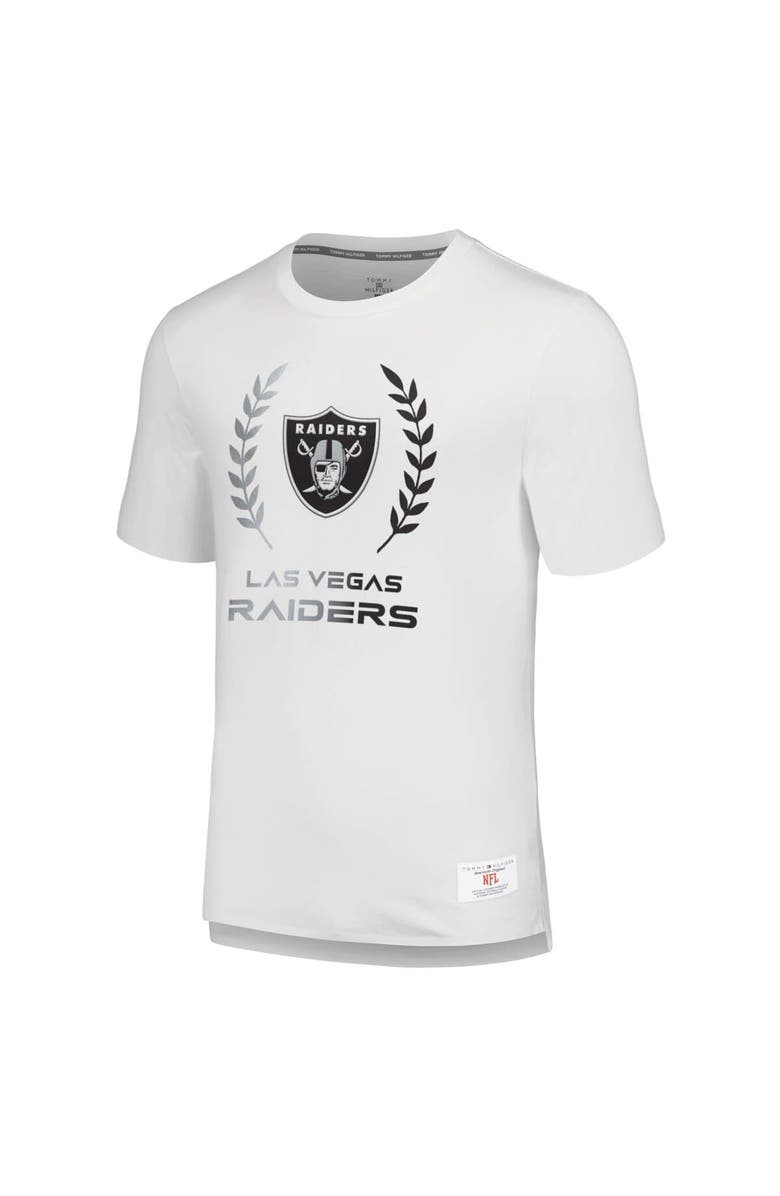 Tommy Hilfiger Men's Tommy Hilfiger White Las Vegas Raiders Miles T-Shirt, Alternate, color, White