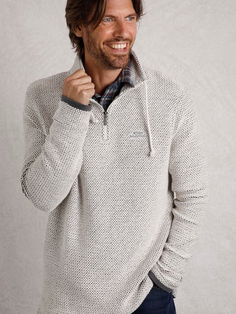 Cruiser 1/4 Zip Macaroni Sweatshirt