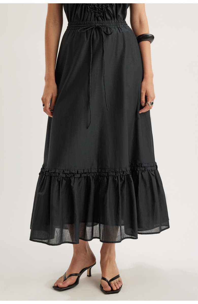 Merlette Maribel Skirt, Alternate, color, Black