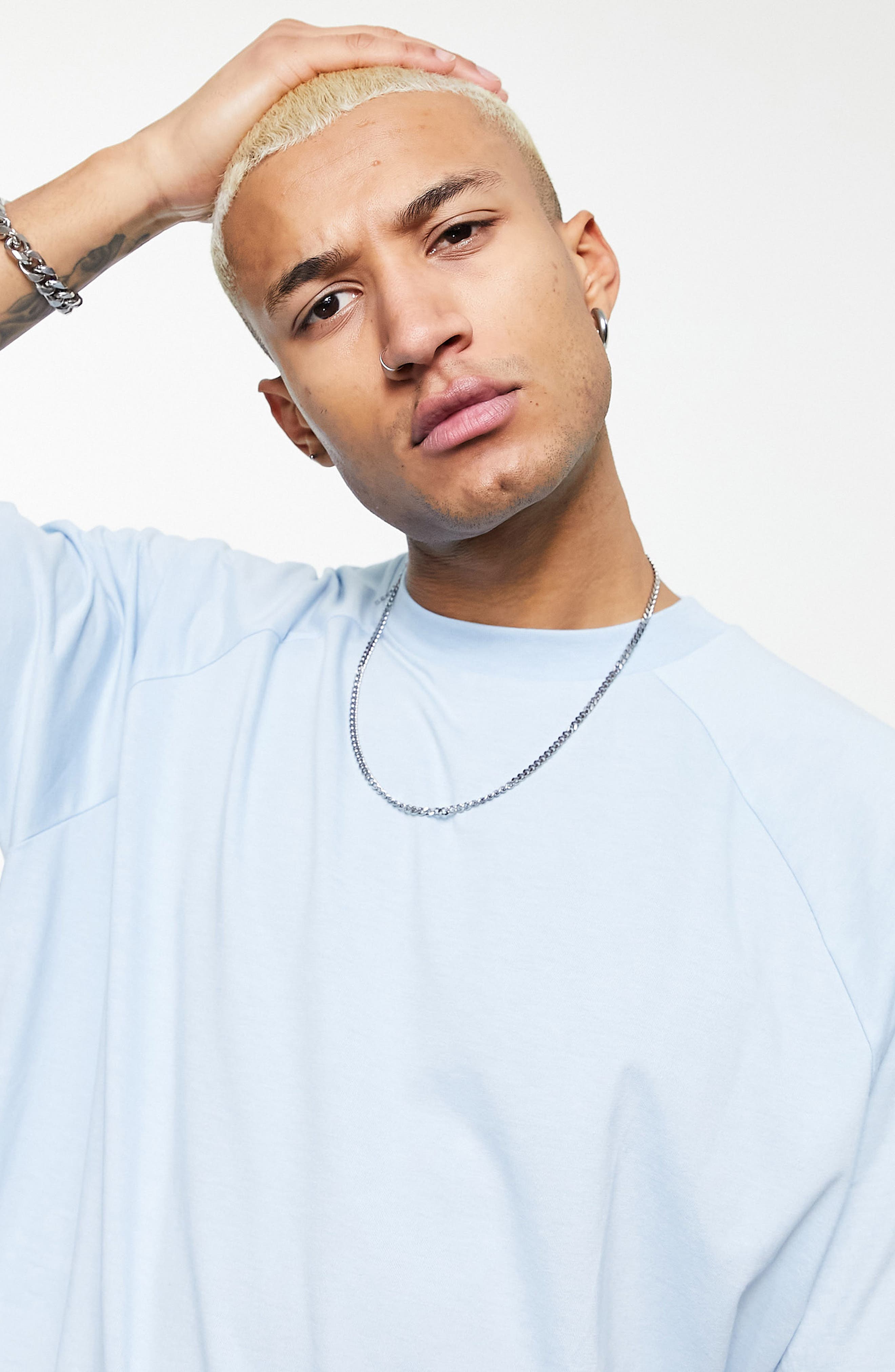 ASOS DESIGN Raglan Sleeve T-Shirt (Men) | Nordstrom