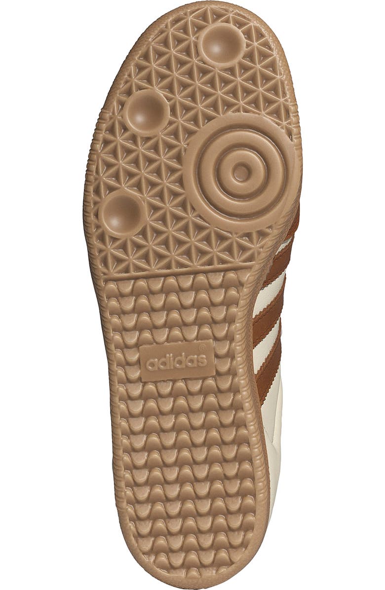 adidas Samba OG Sneaker, Alternate, color, Wonder White/ Bronze/ Gold