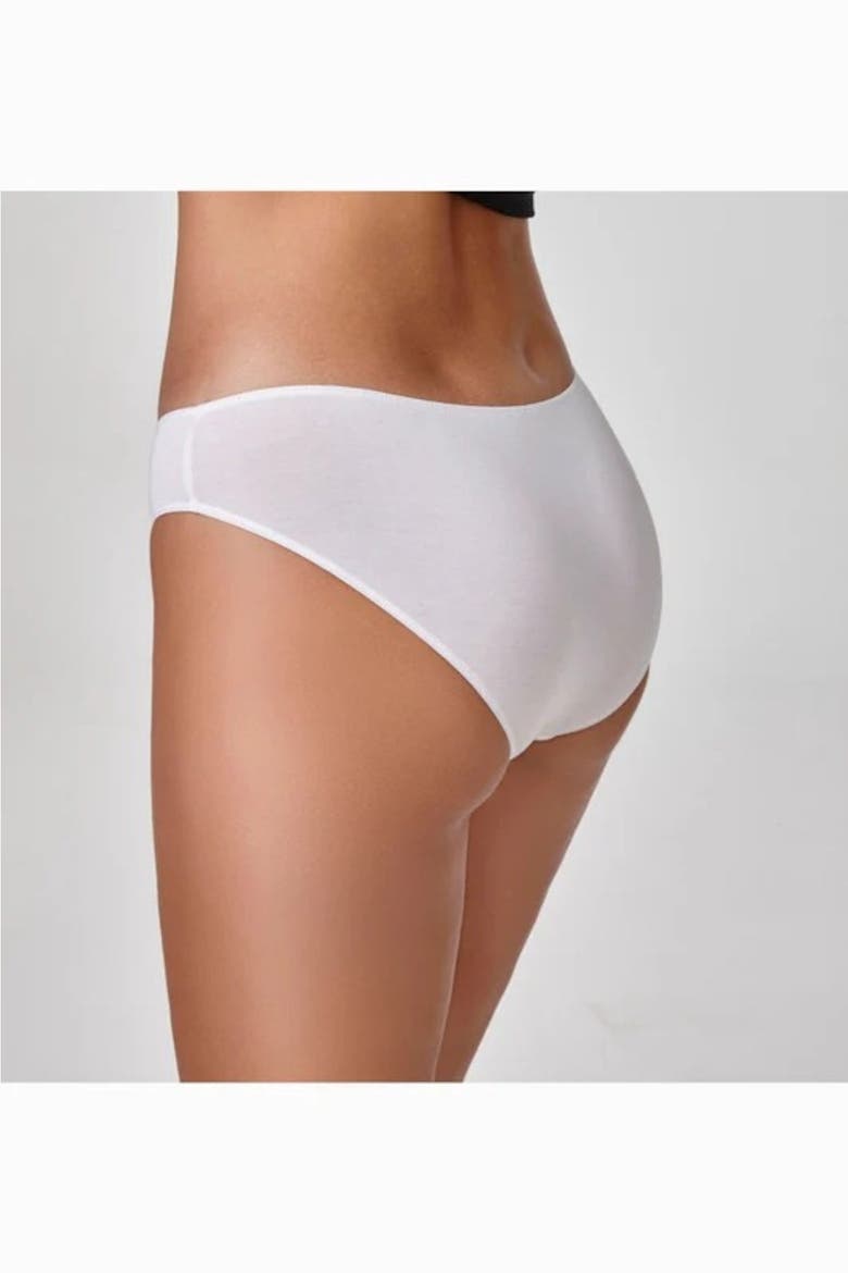 Dyla Ultra Soft Modal Blend Slip Briefs 3 Pack, Alternate, color, Black