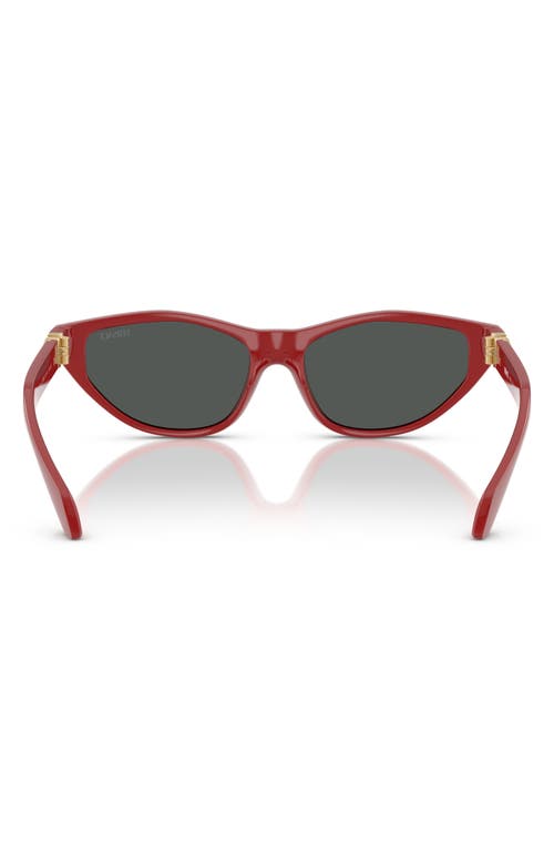 Versace 55mm Cat Eye Sunglasses