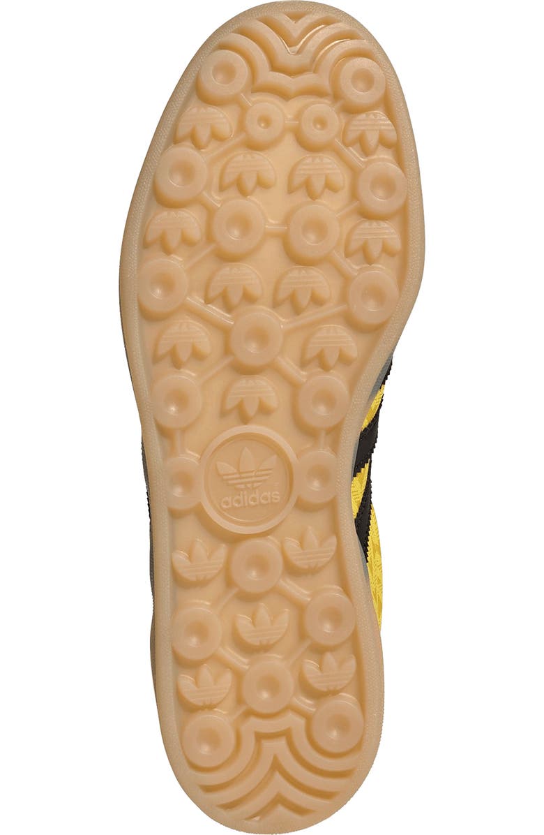 adidas Gazelle Indoor Sneaker, Alternate, color, Eqt Yellow/ Core Black/ Gum 3