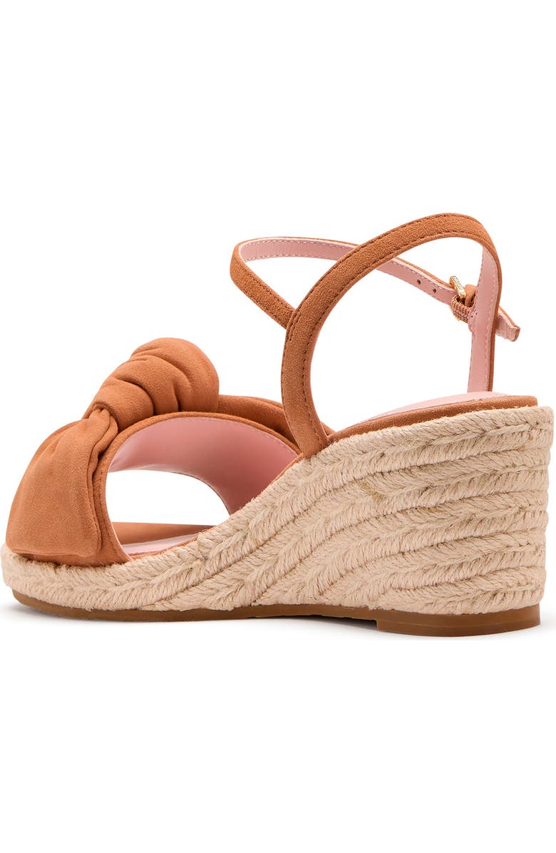 Kate Spade New York leandra ankle strap wedge sandal, Alternate, color, Bungalow