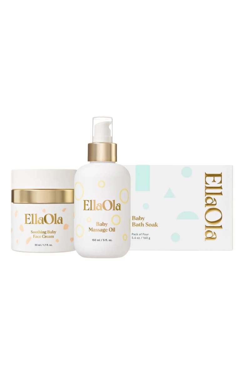 EllaOla The Mommy & Me Spa Bundle Set, Main, color, White