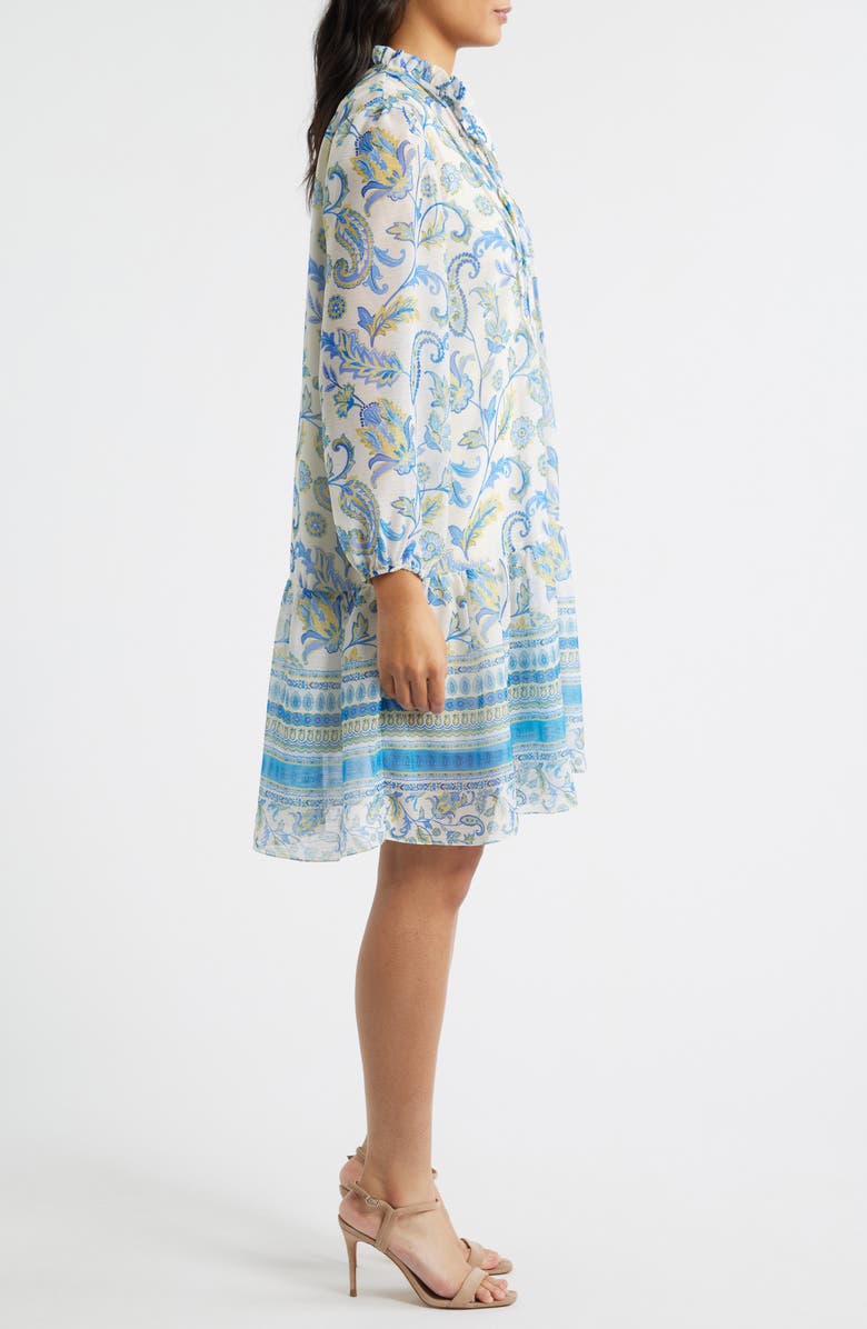 Julia Jordan Float Long Sleeve Dress, Alternate, color,