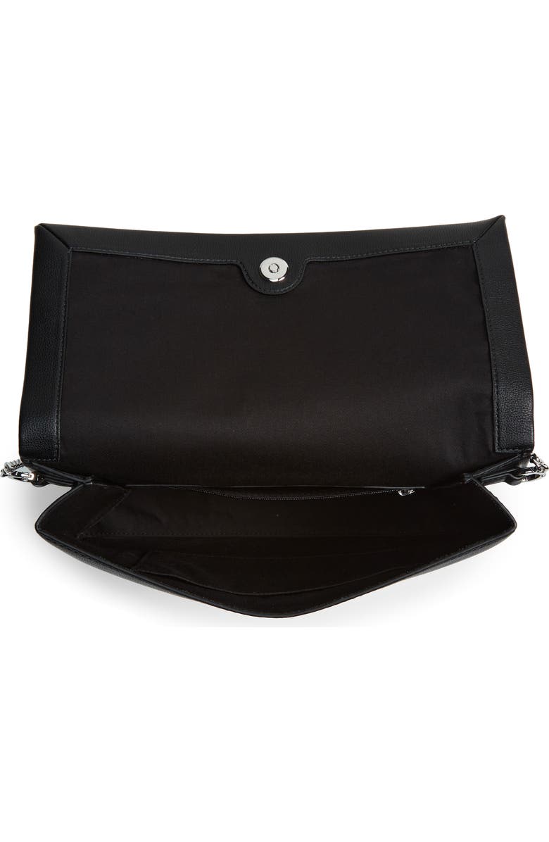 BOSS Rose Faux Leather Clutch, Alternate, color,