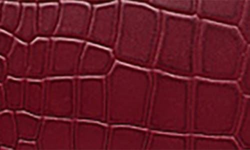 Radley Glasshouse Croc Embossed Clutch In Red