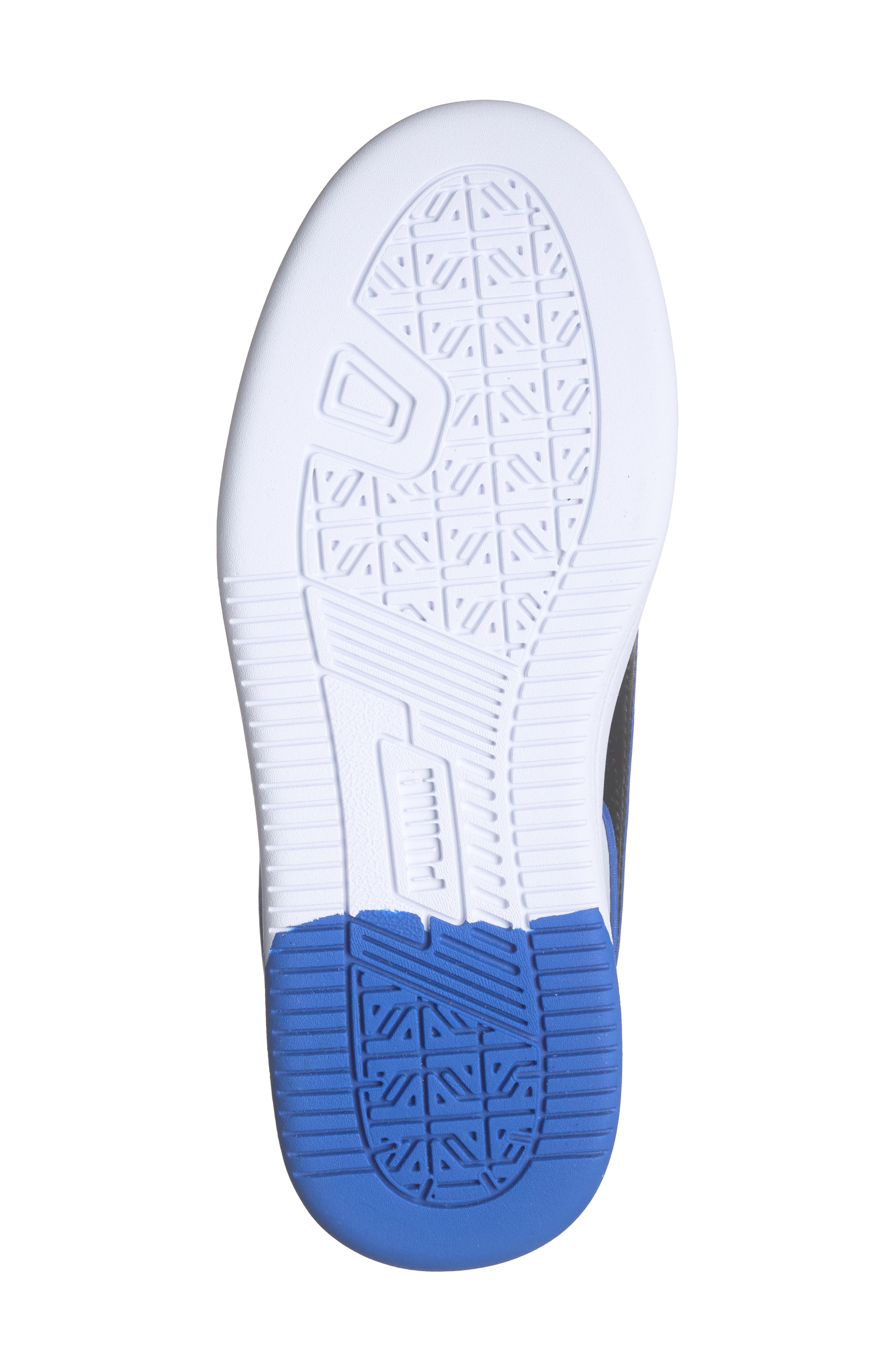 PUMA Kids' Caven 2.0 Scruff Sneaker, Alternate, color, Puma Black-Puma White-Blue