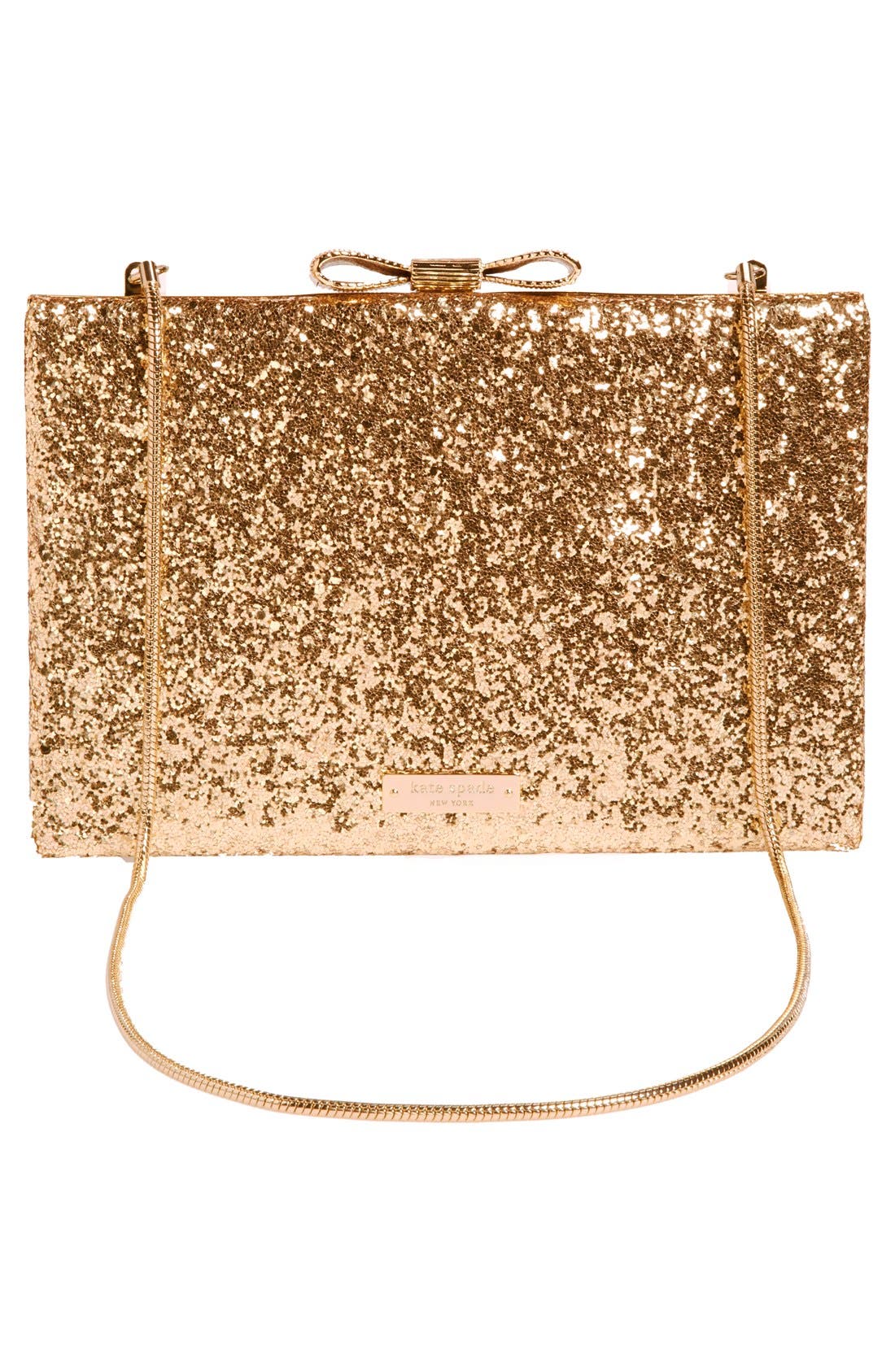 'evening bells - emanuelle' clutch, Alternate, color, GOLD