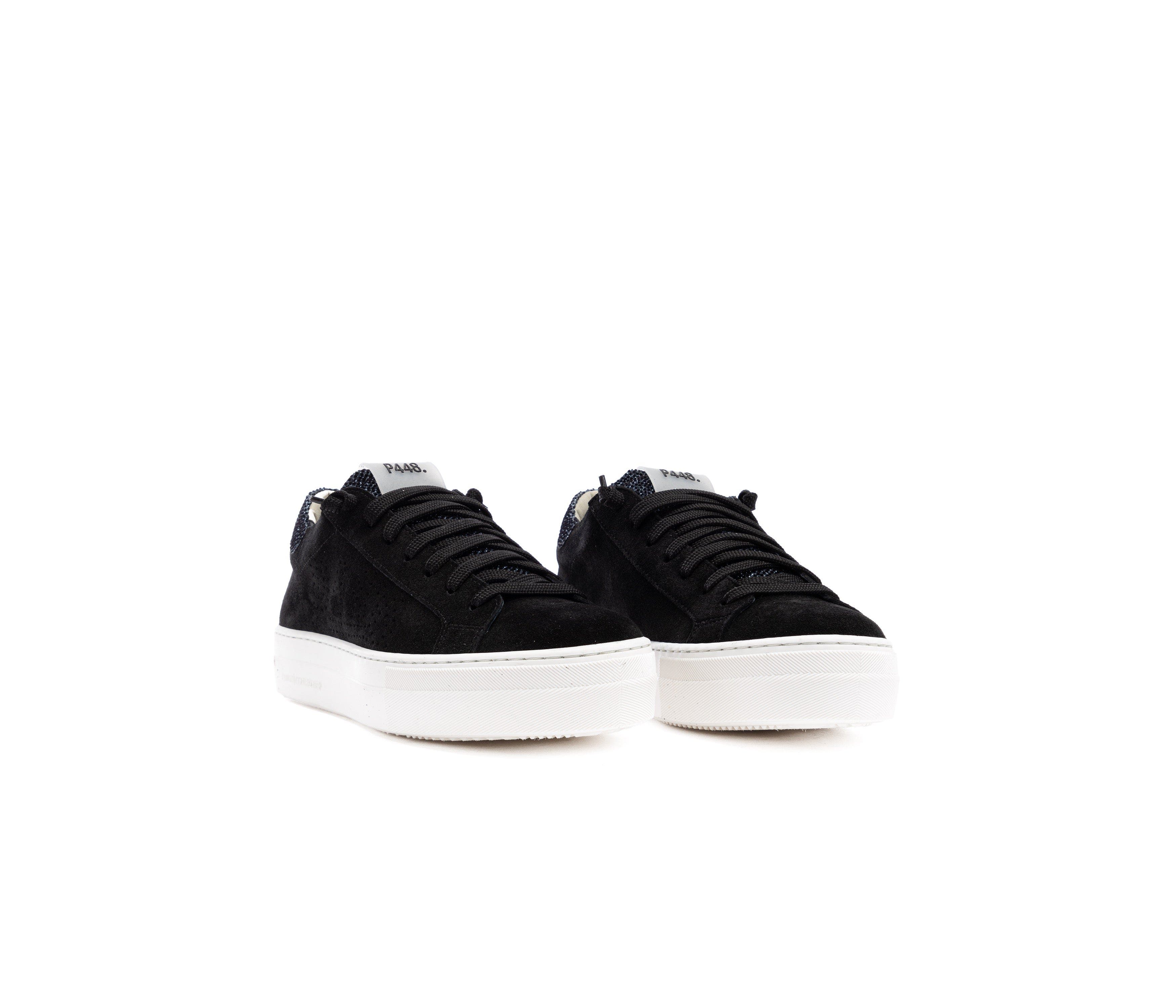 P448 Thea Platform Sneaker, Alternate, color, Phantom Black