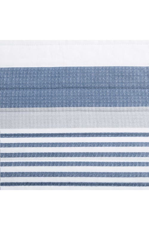 Nautica Fairwater Quilt & Sham Set In Blue