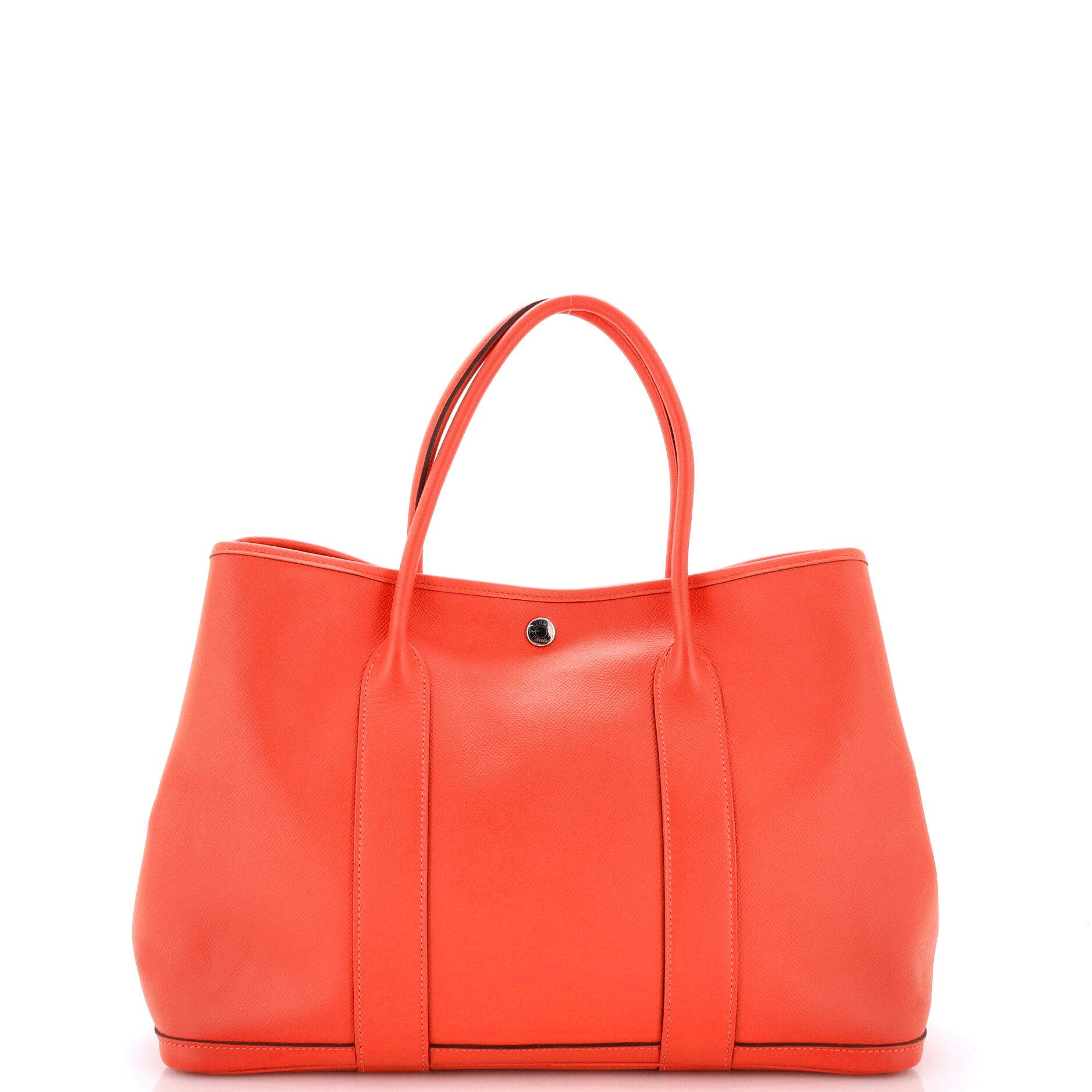 Garden Party Tote Leather 36, Alternate, color, Red