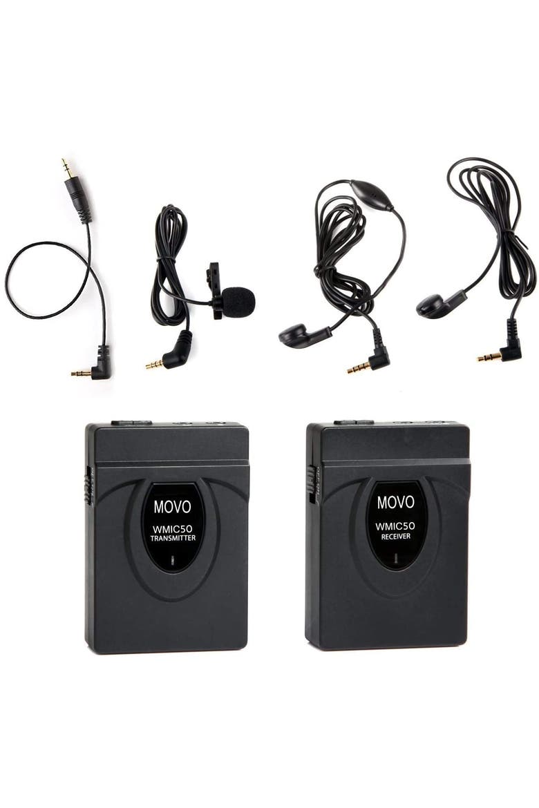 WMIC50 2.4GHz Wireless Lavalier Microphone System for Cameras, Main, color, Black