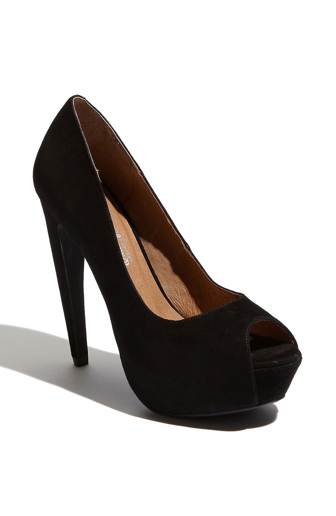 'During' Pump, Main, color, BLACK SUEDE