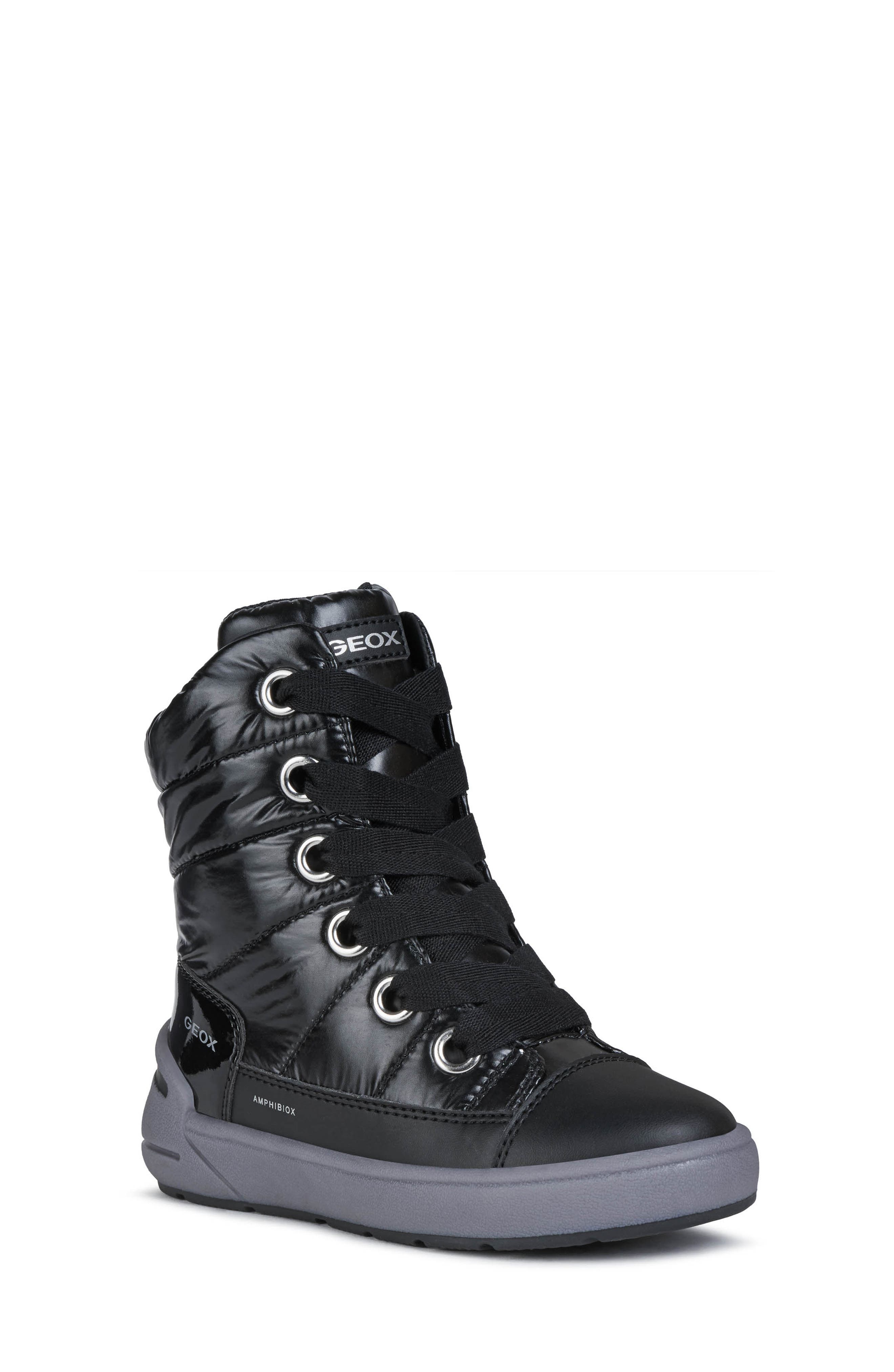 Geox Kids' Sleigh Abx Waterproof Boot, Main, color, 