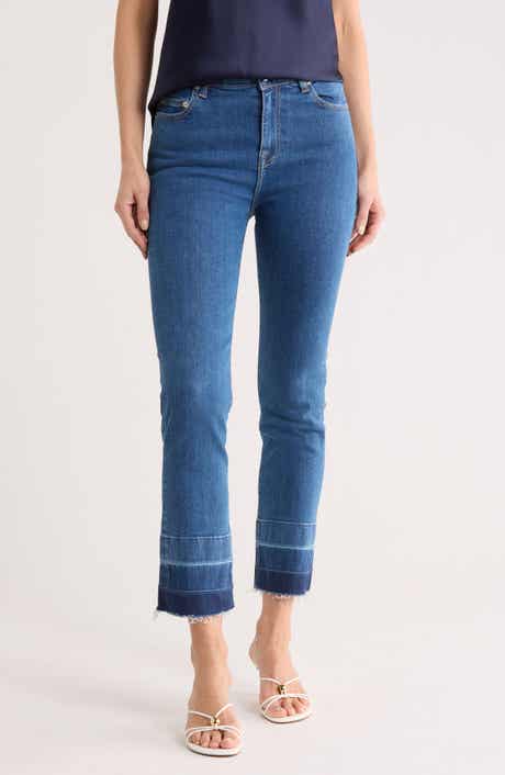 Simkhai River High Waist Straight Leg Jeans