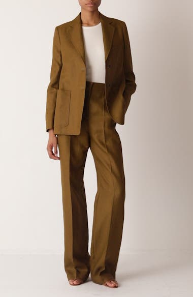 Max Mara Guglia Linen Blazer | Nordstrom