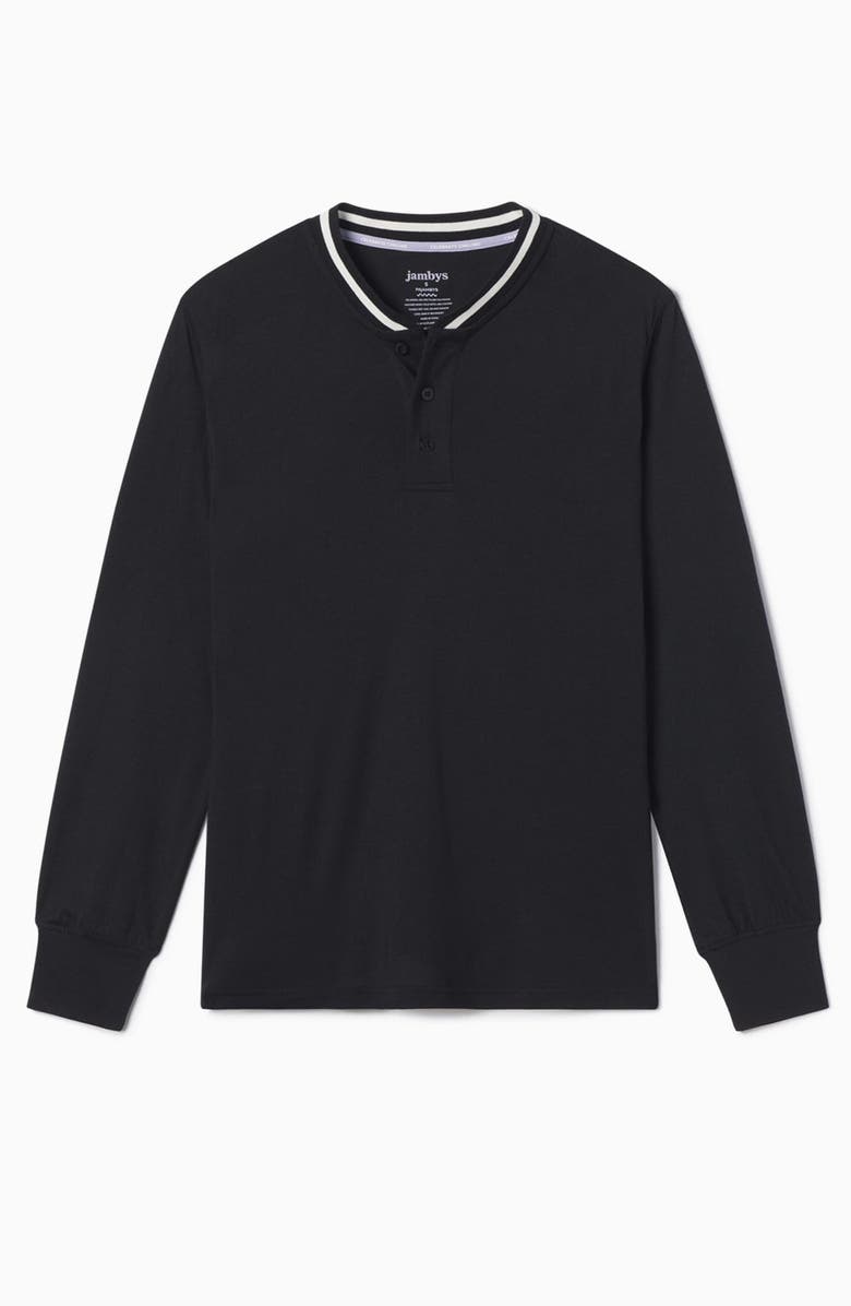 Jambys Flamingo Pajambys Top, Alternate, color, Black