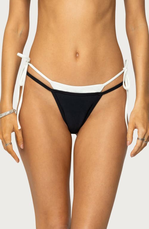 Edikted Jessica Layered String Bikini Bottoms