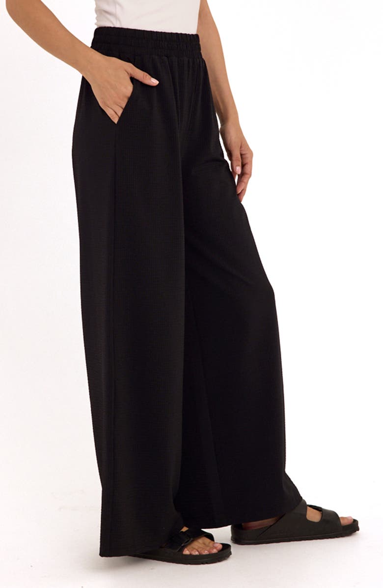 Threads 4 Thought Phaedra Stretch Pants, Alternate, color, Jet Black