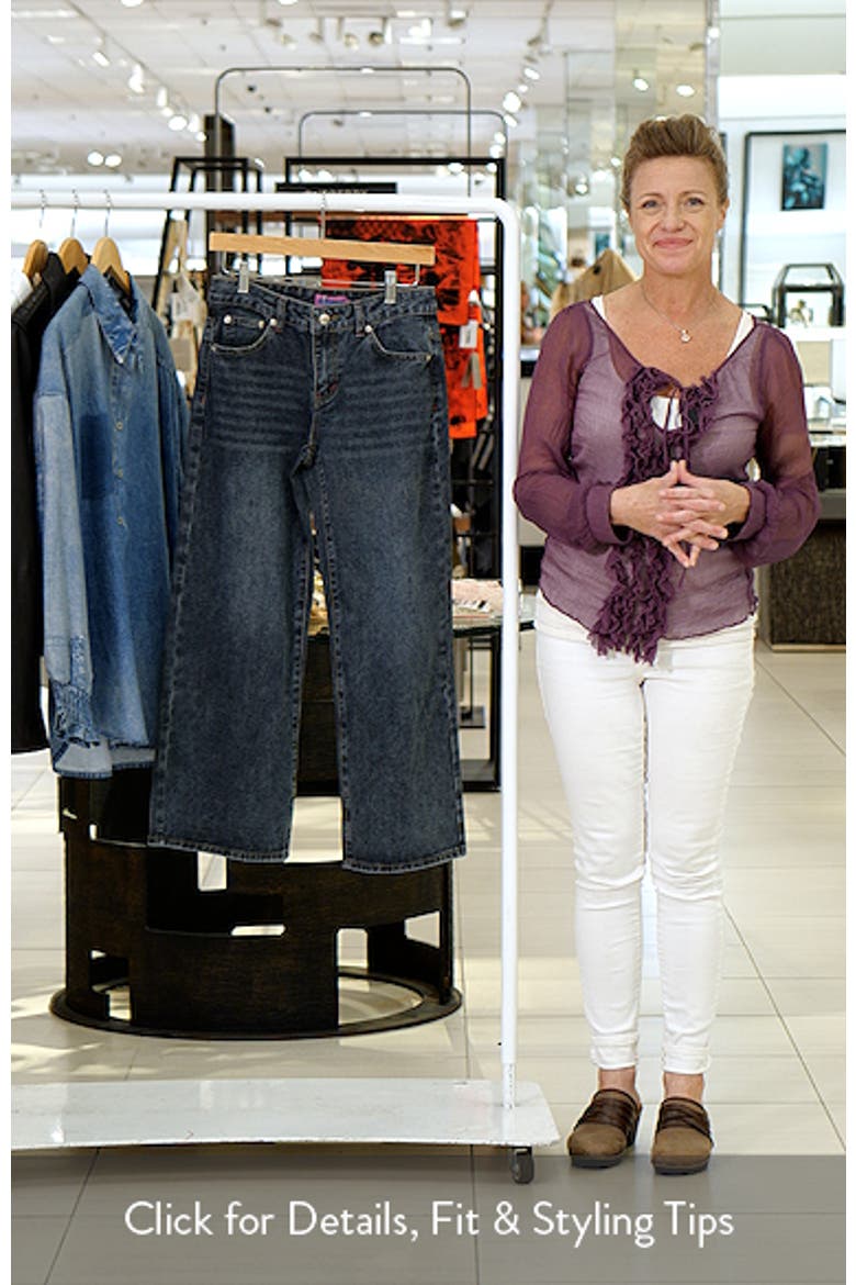 Ace Relaxed Low Rise Wide Leg Jeans video