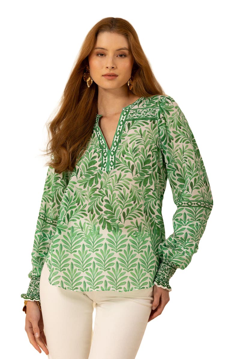 Hale Bob Cheyenne Voile Top, Alternate, color,