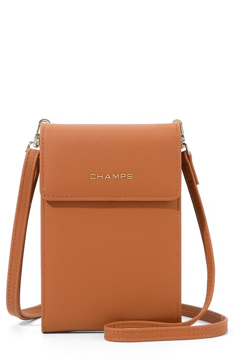 Travel Faux Leather Sling Bag