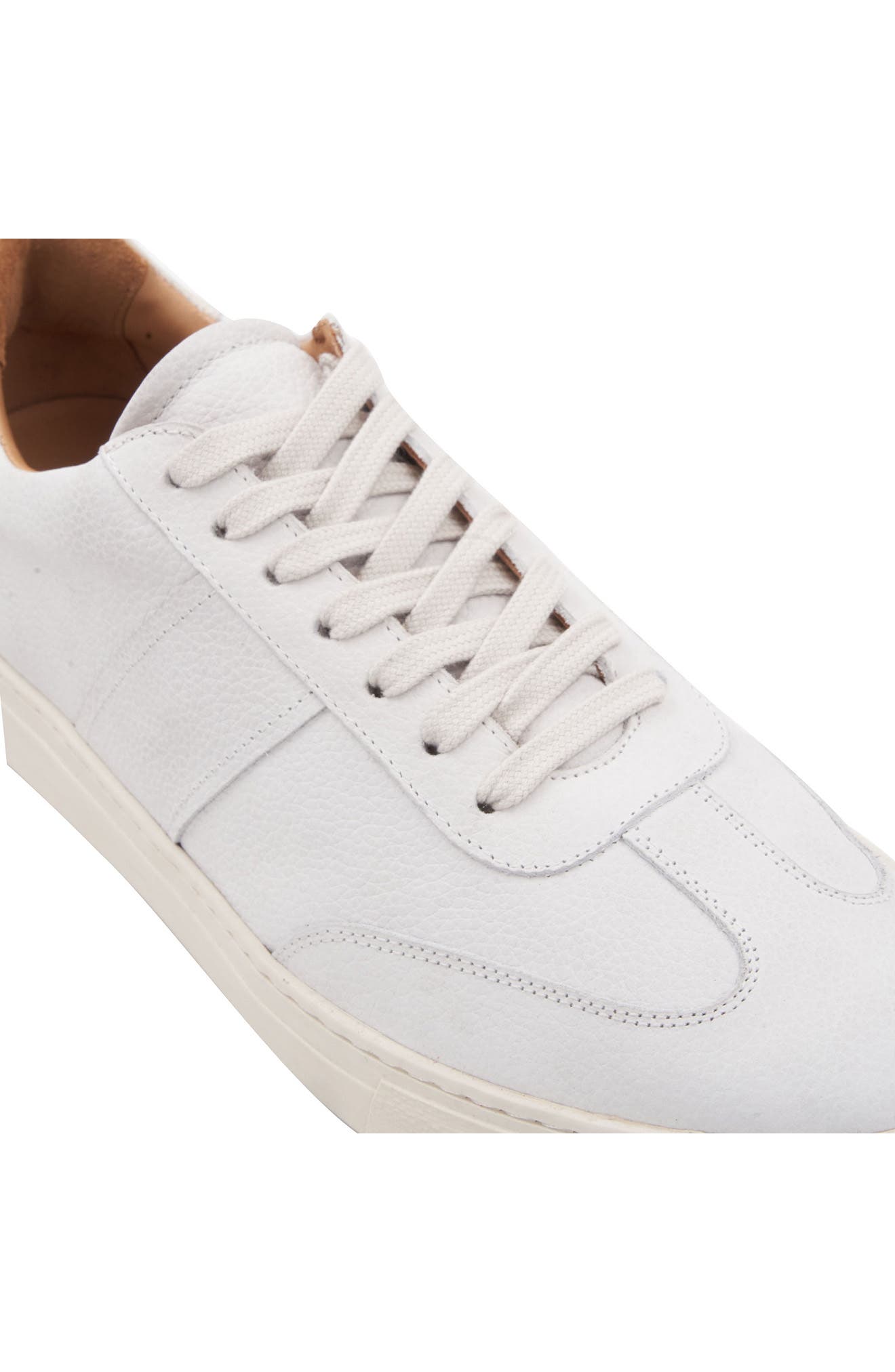 Metro Water Resistant Sneaker, Alternate, color, WHITE TUMBLED