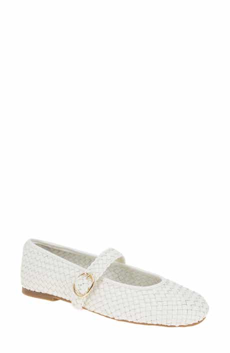 BCBGeneration Elayen Woven Mary Jane Flat