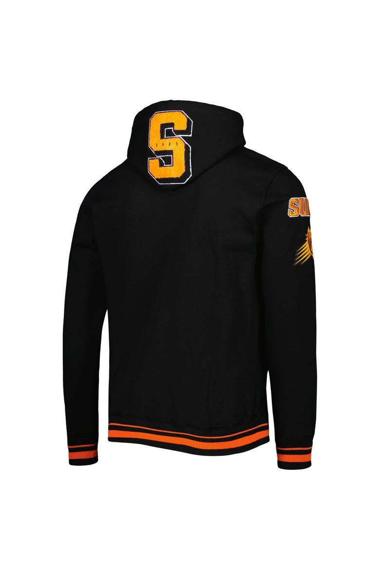 Men's Pro Standard Black Phoenix Suns Mash Up Capsule Pullover Hoodie, Alternate, color, Black
