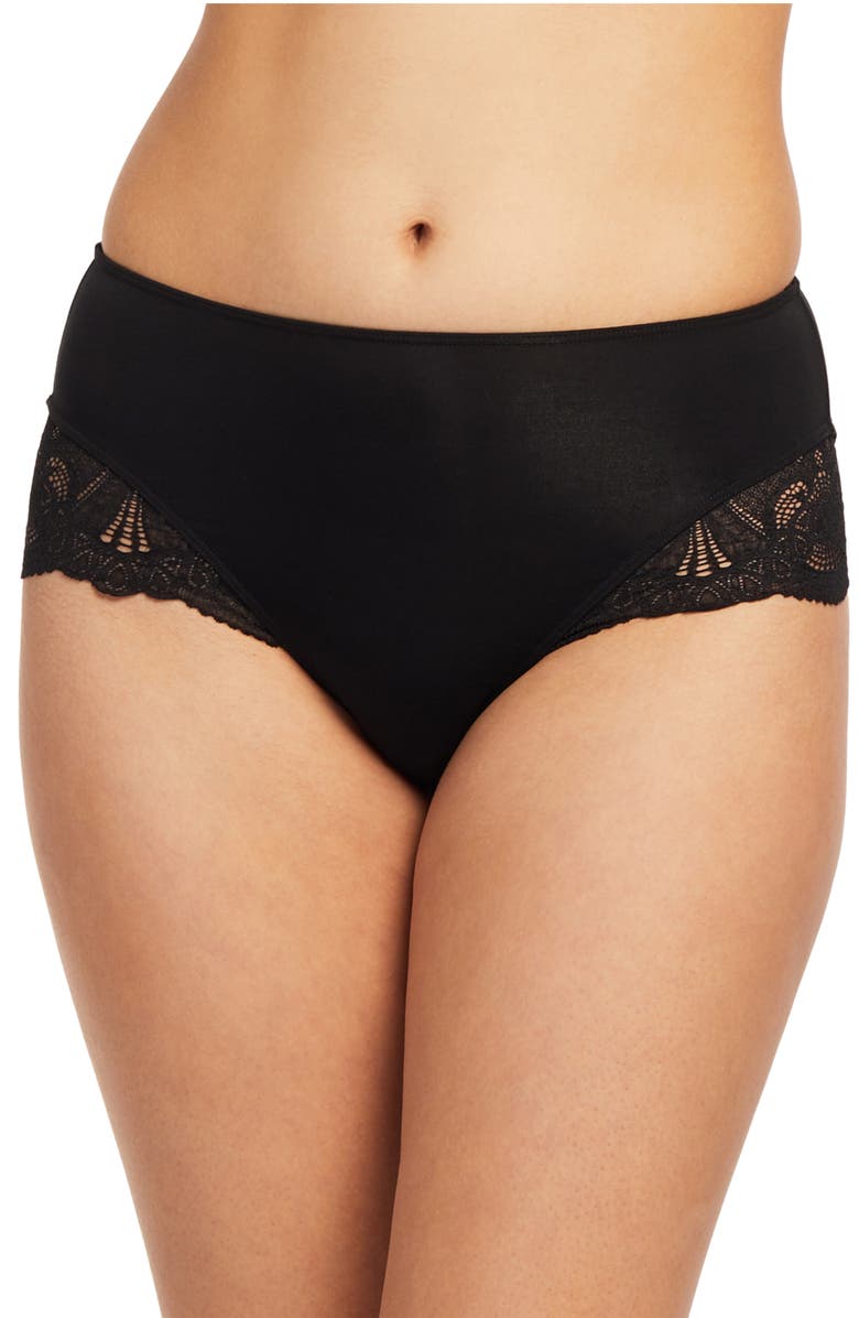 Fleur't Belle Époque Panties, Main, color, Black